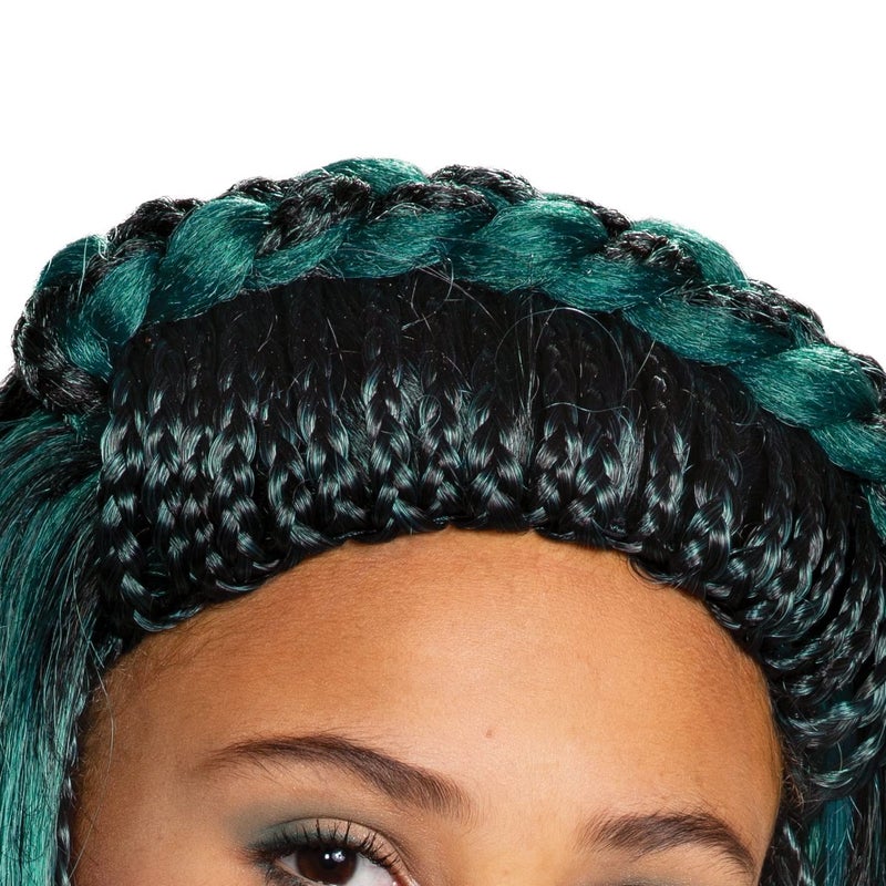 Disguise Descendants 3 Uma Wig Costume Accessory Teal - Image 2